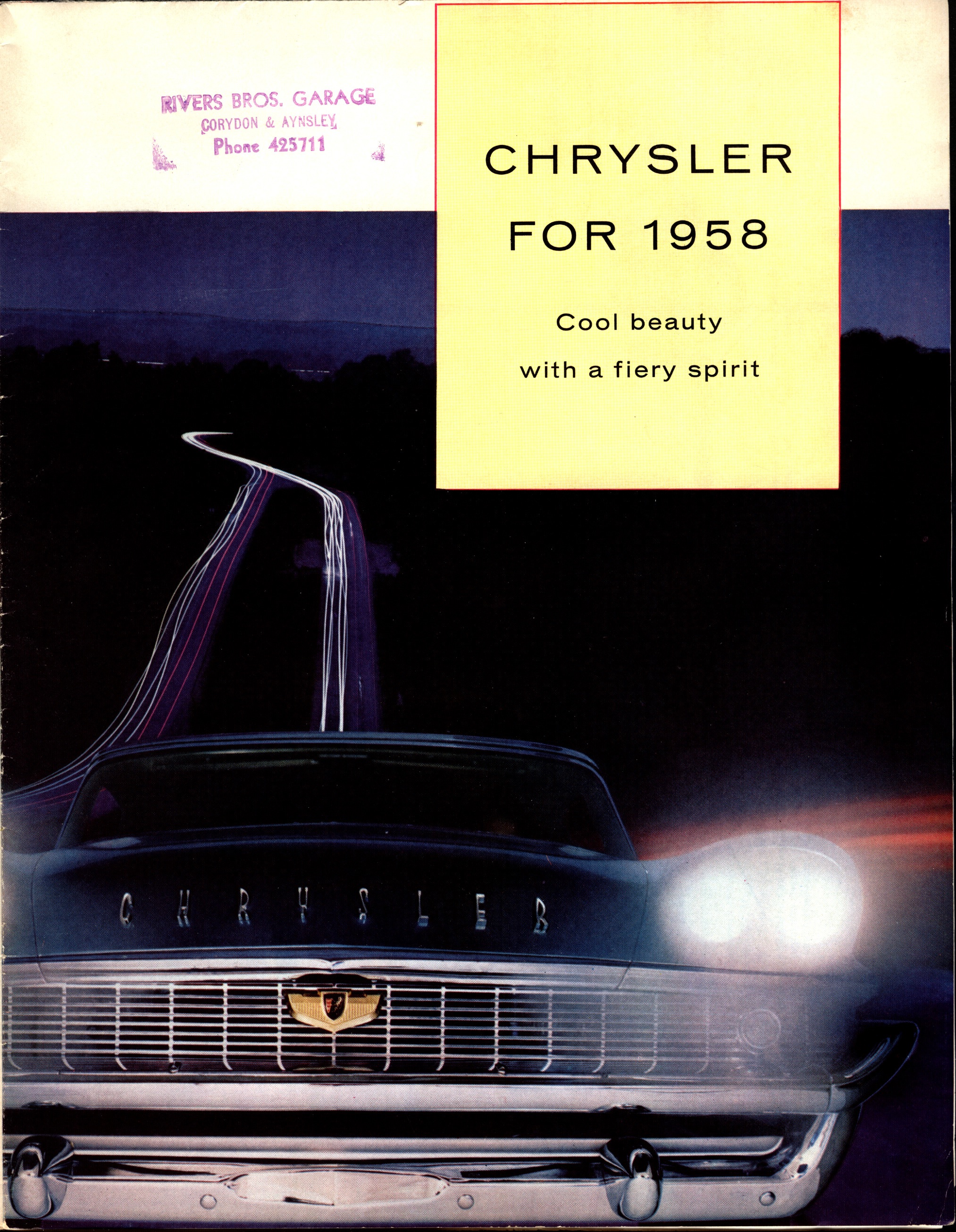 1958 Chrysler Foldout Canada 01