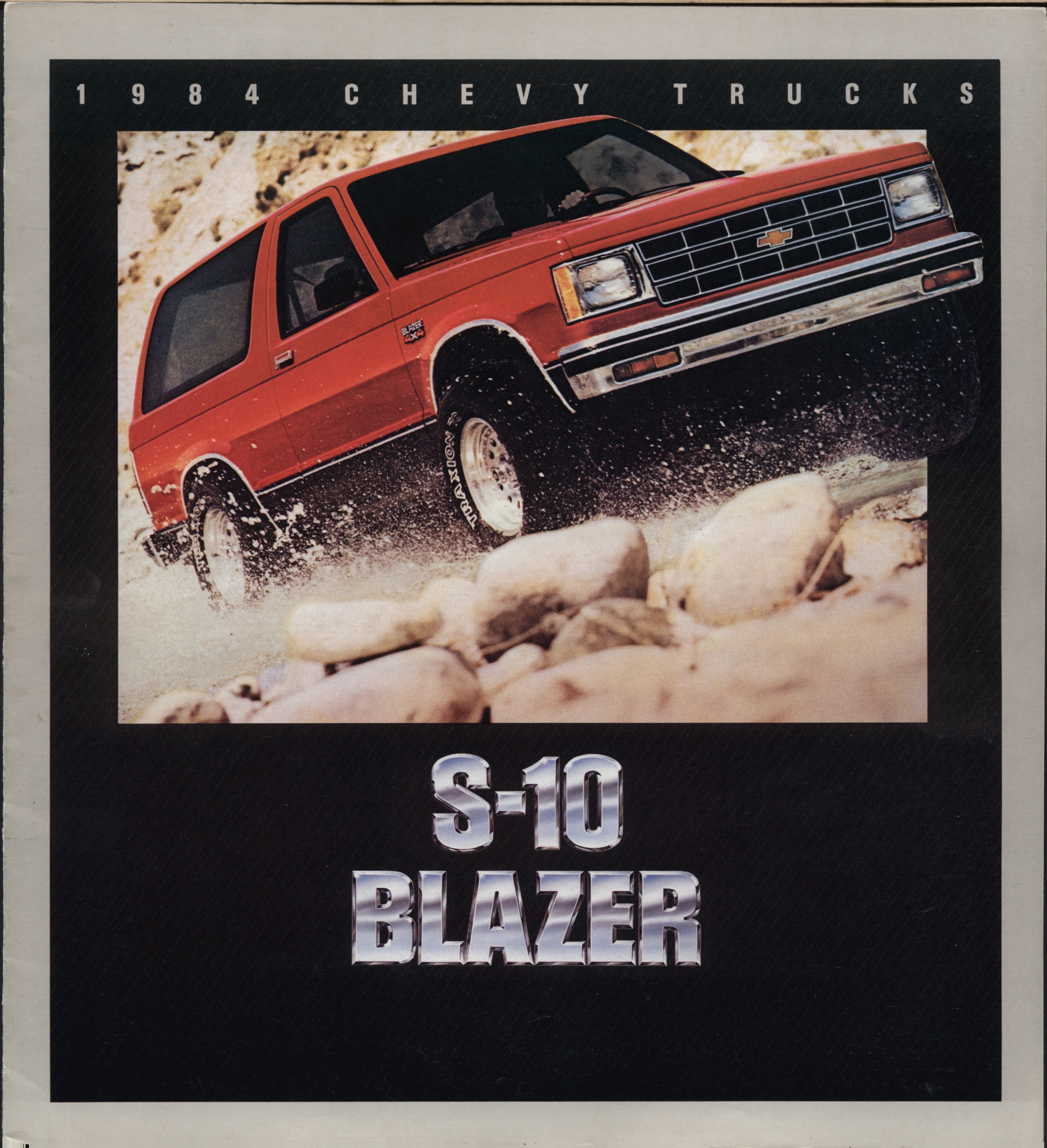 1984 Chevrolet S-10 Blazer Brochure 01