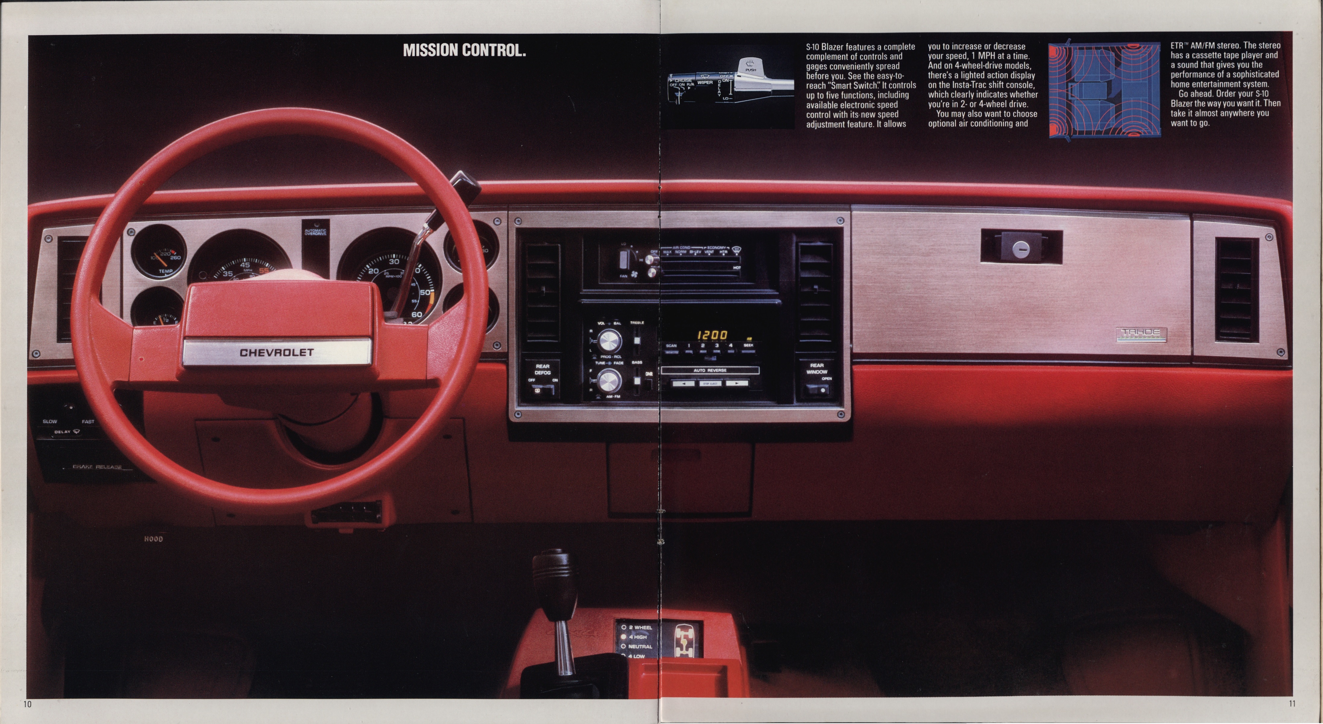 1984 Chevrolet S-10 Blazer Brochure 10-11