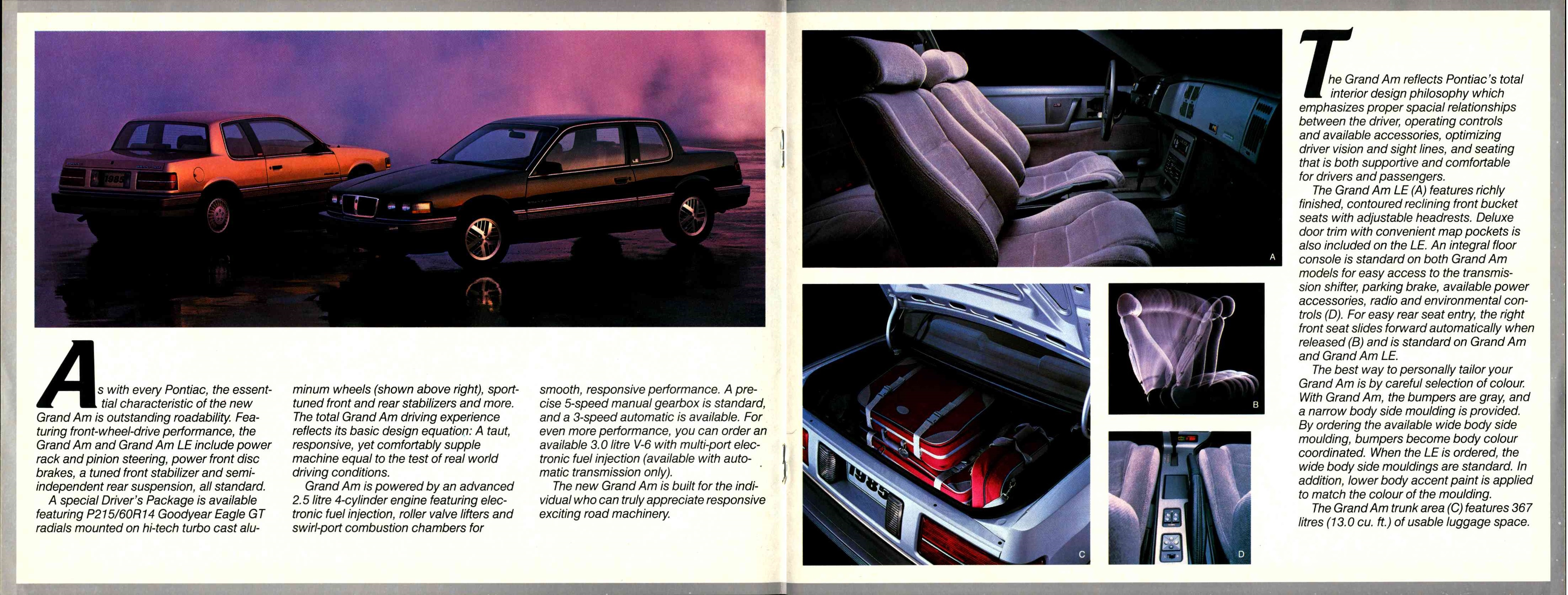 1985 Pontiac Grand Am Brochure Canada 04-05