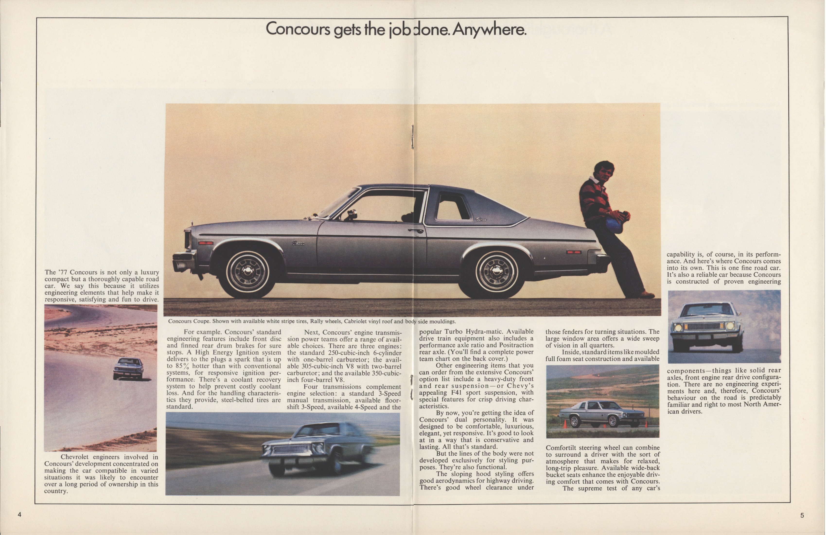 1977 Chevrolet Nova Concours Brochure Canada 04-05