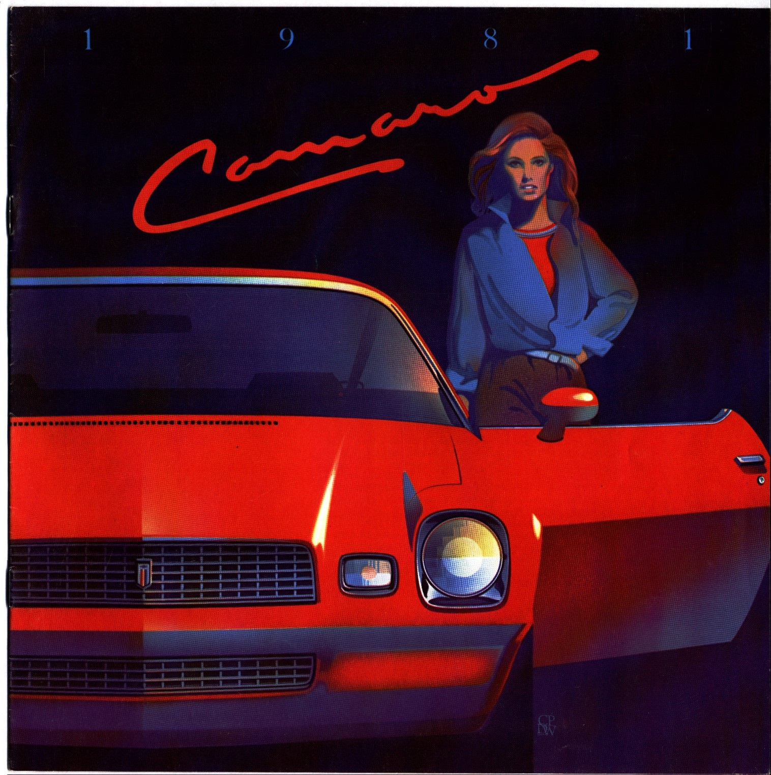 1981 Chevrolet Camaro Brochure Canada 01