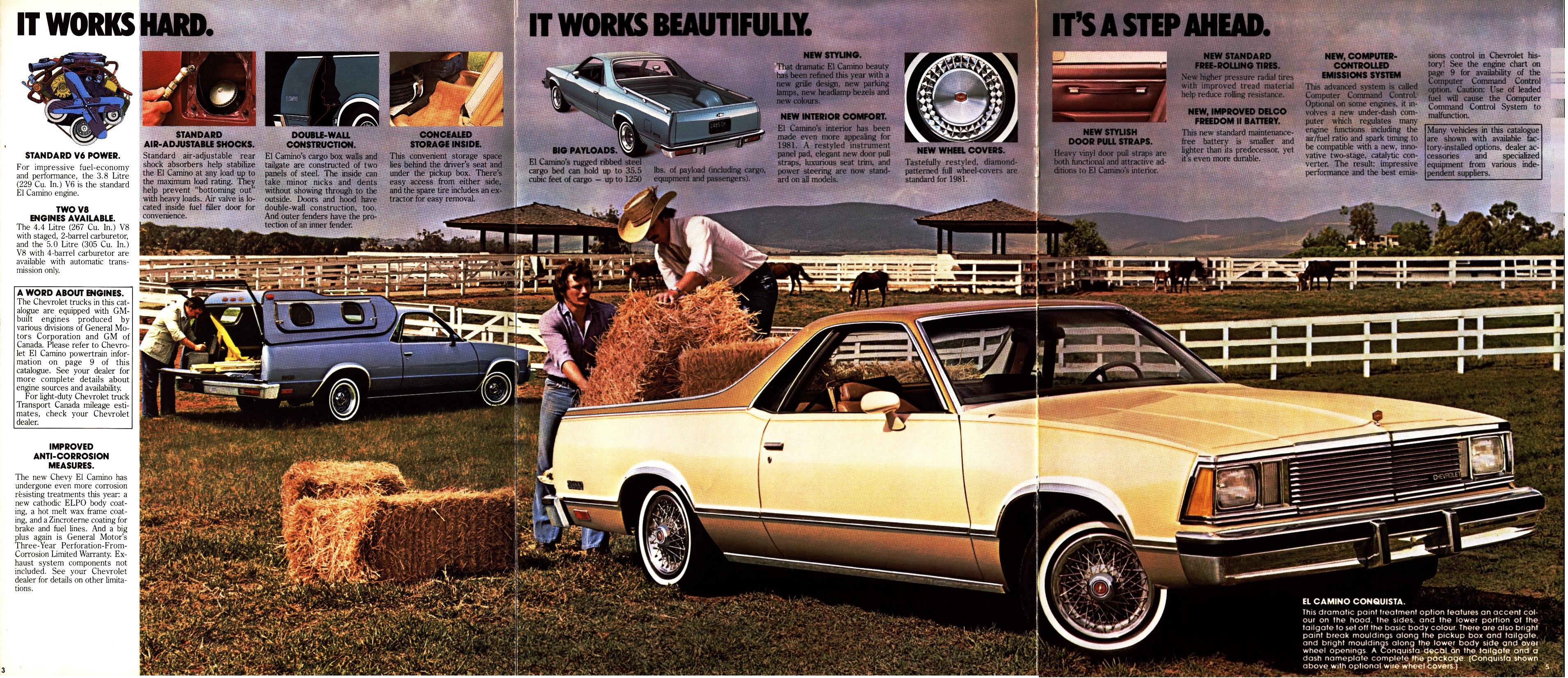 1981 Chevrolet El Camino Brochure Canada 03-04-05