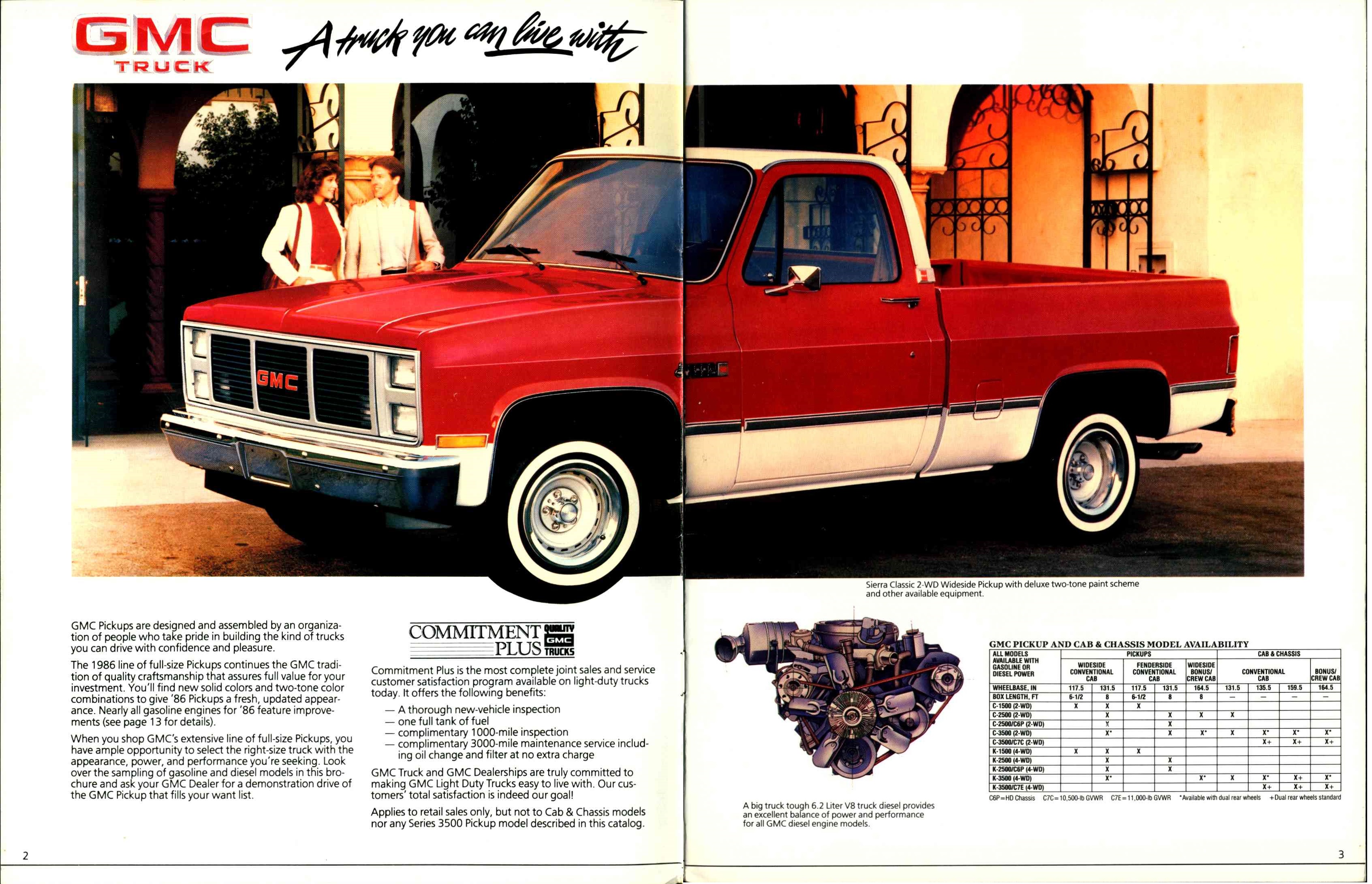 1986 GMC Full Size Pickups Brochure Canada 02-03