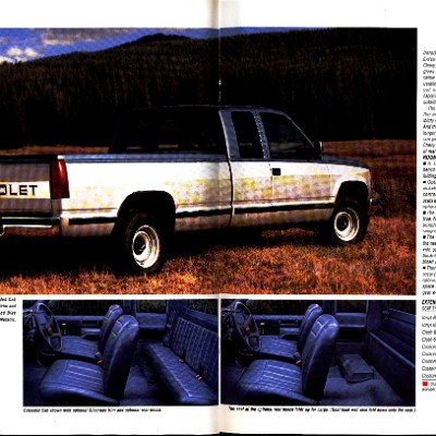 1988 Chevrolet Full Size Pickup Brochure (Rev) 20-21