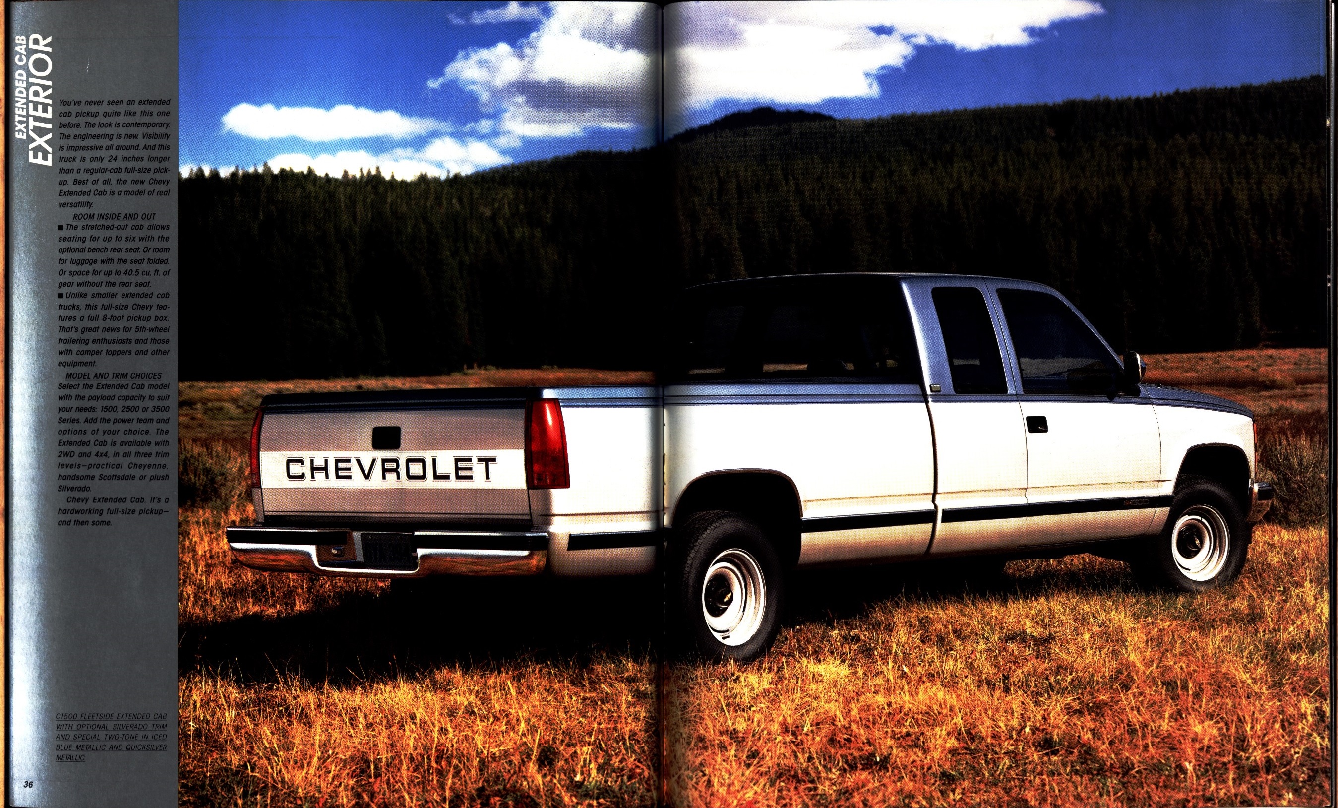 1988 Chevrolet Full Size Pickup Brochure 36-37