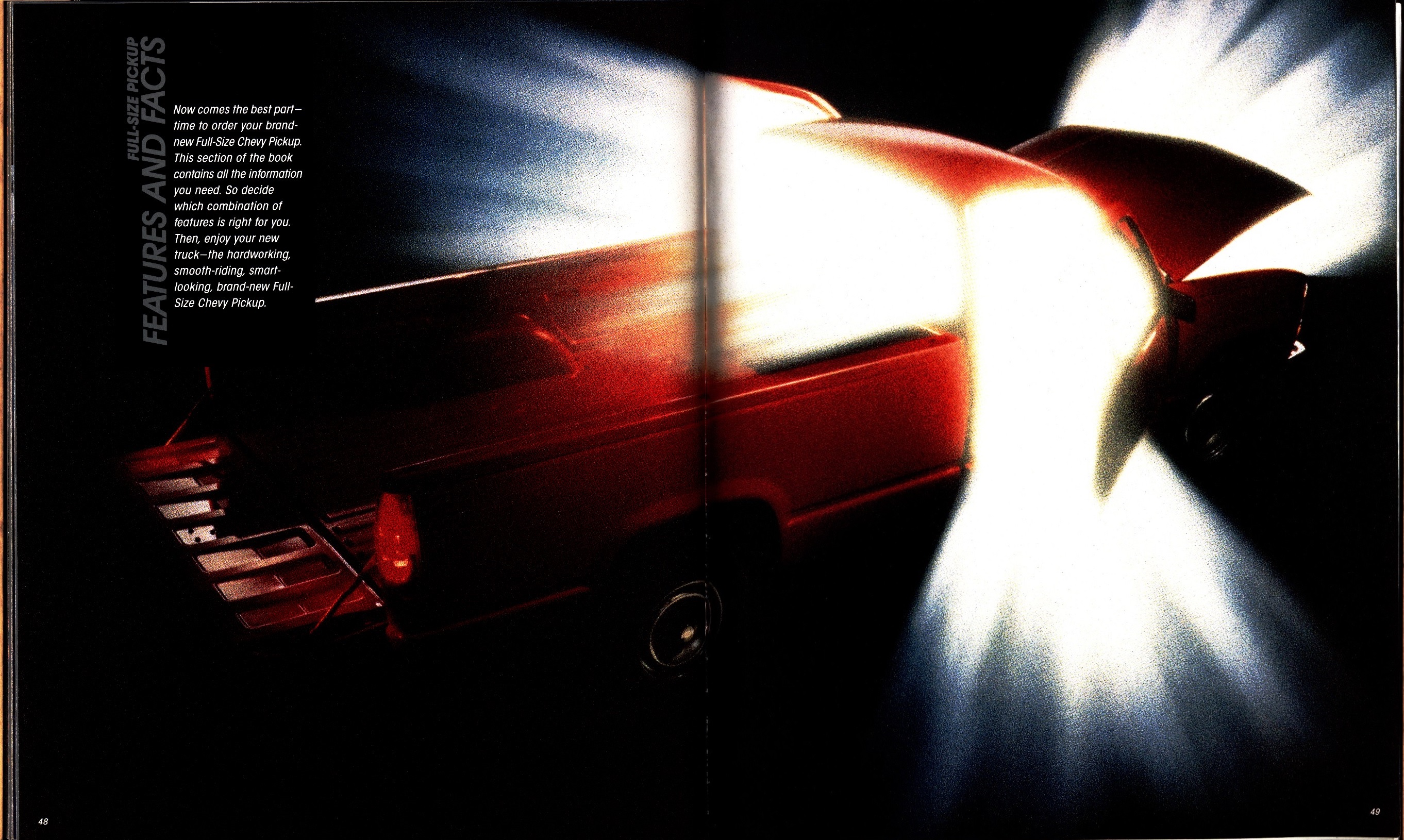 1988 Chevrolet Full Size Pickup Brochure 48-49