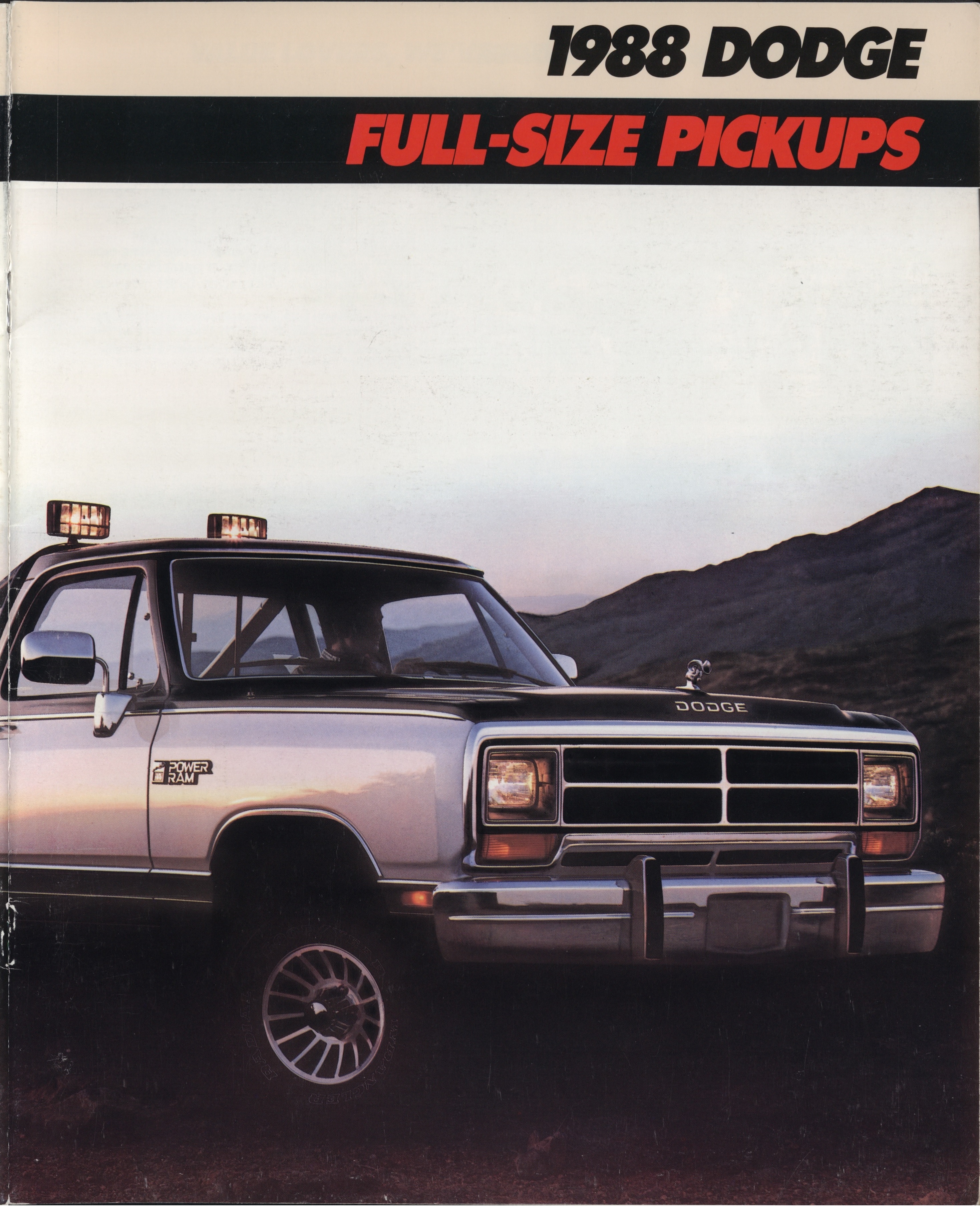 1988 Dodge Full-Size Pickups Brochure 01