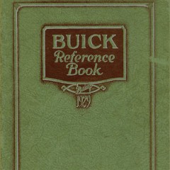 1929-Buick-Reference-Book