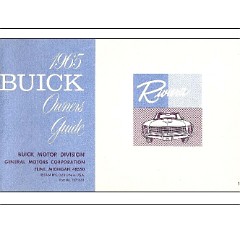 1965-Buick-Riviera-Owners-Guide