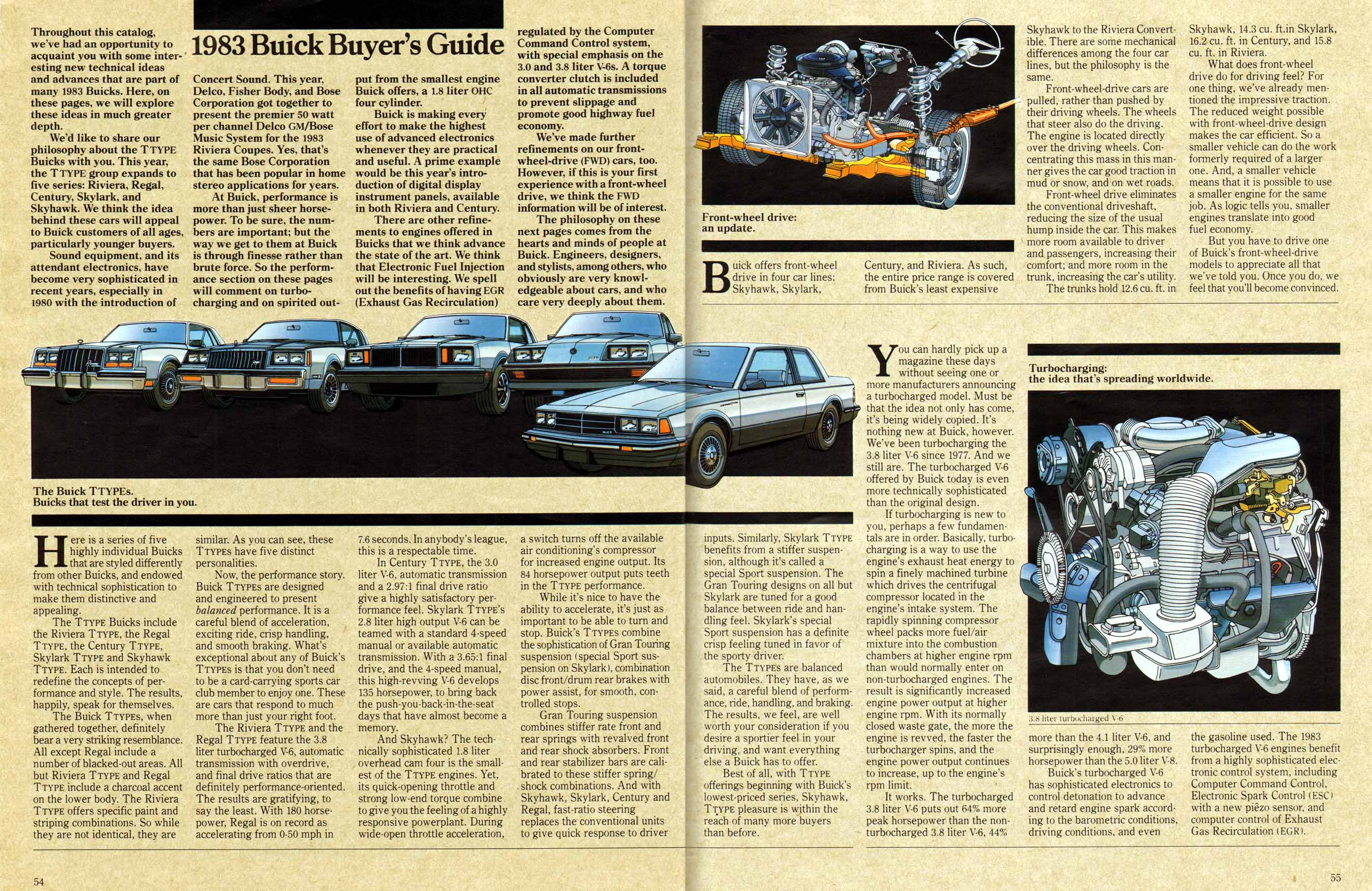 1983 Buick Full Line Prestige-54-55