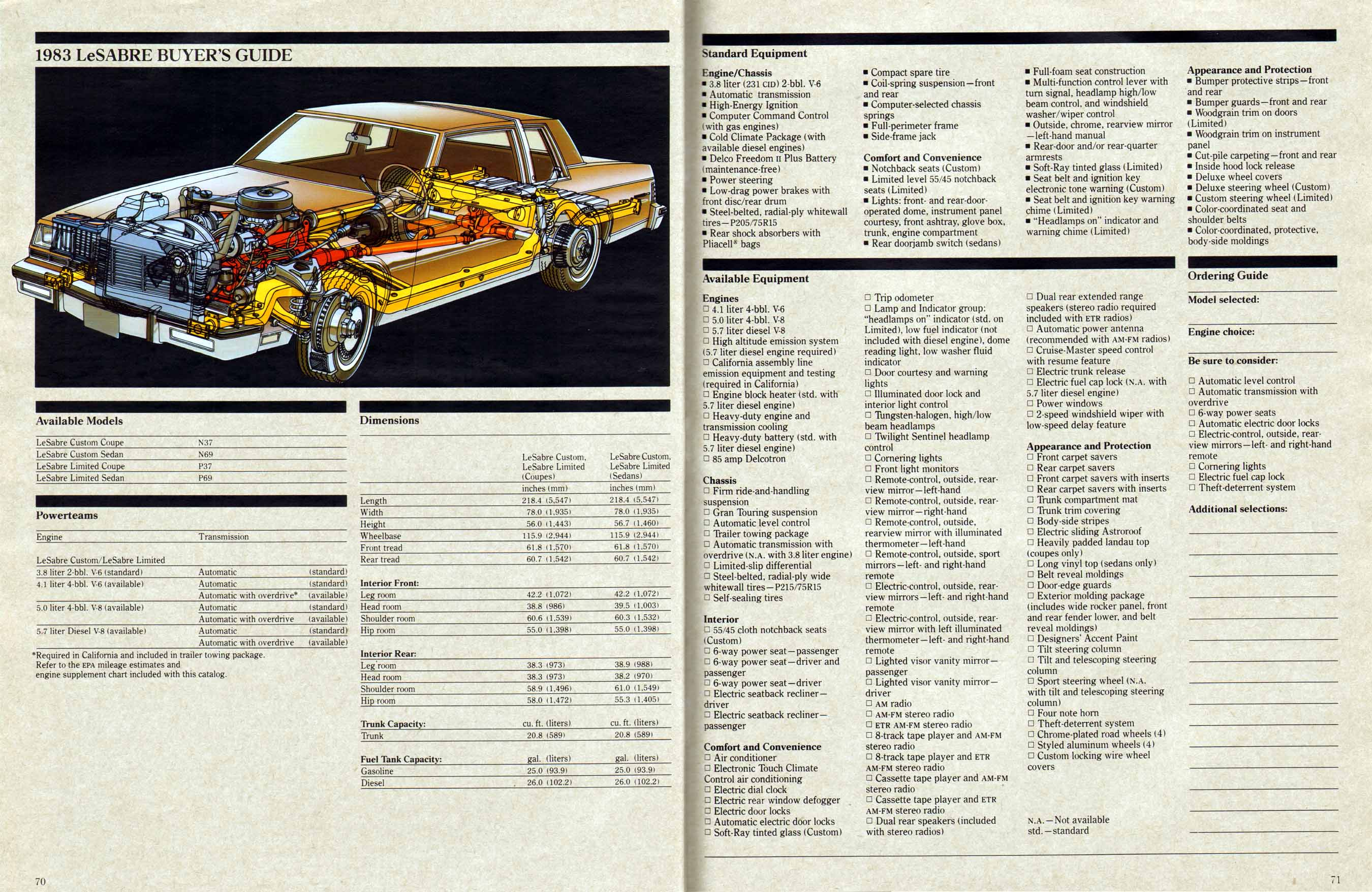 1983 Buick Full Line Prestige-70-71