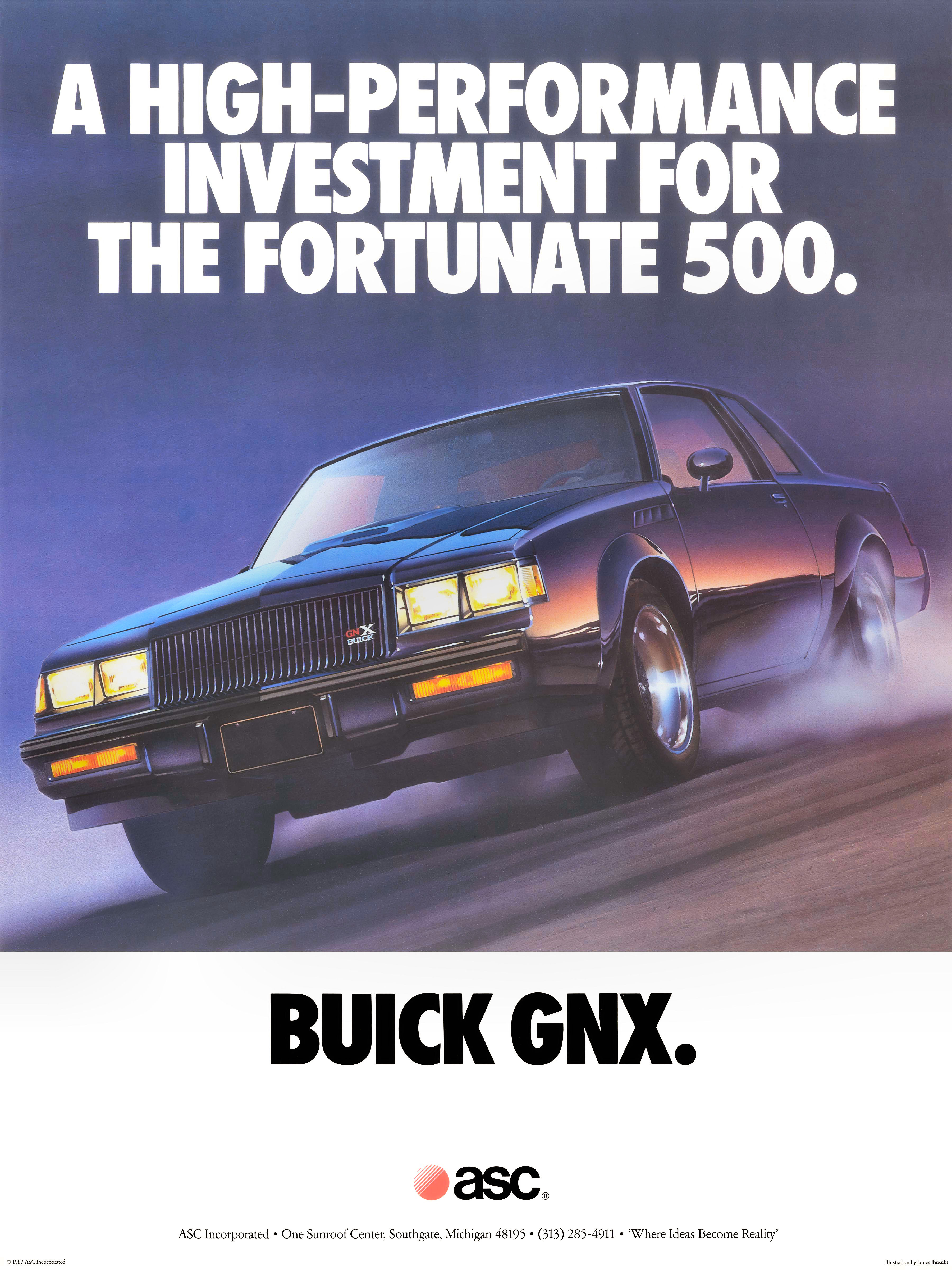 1987 Buick GNX Poster-01