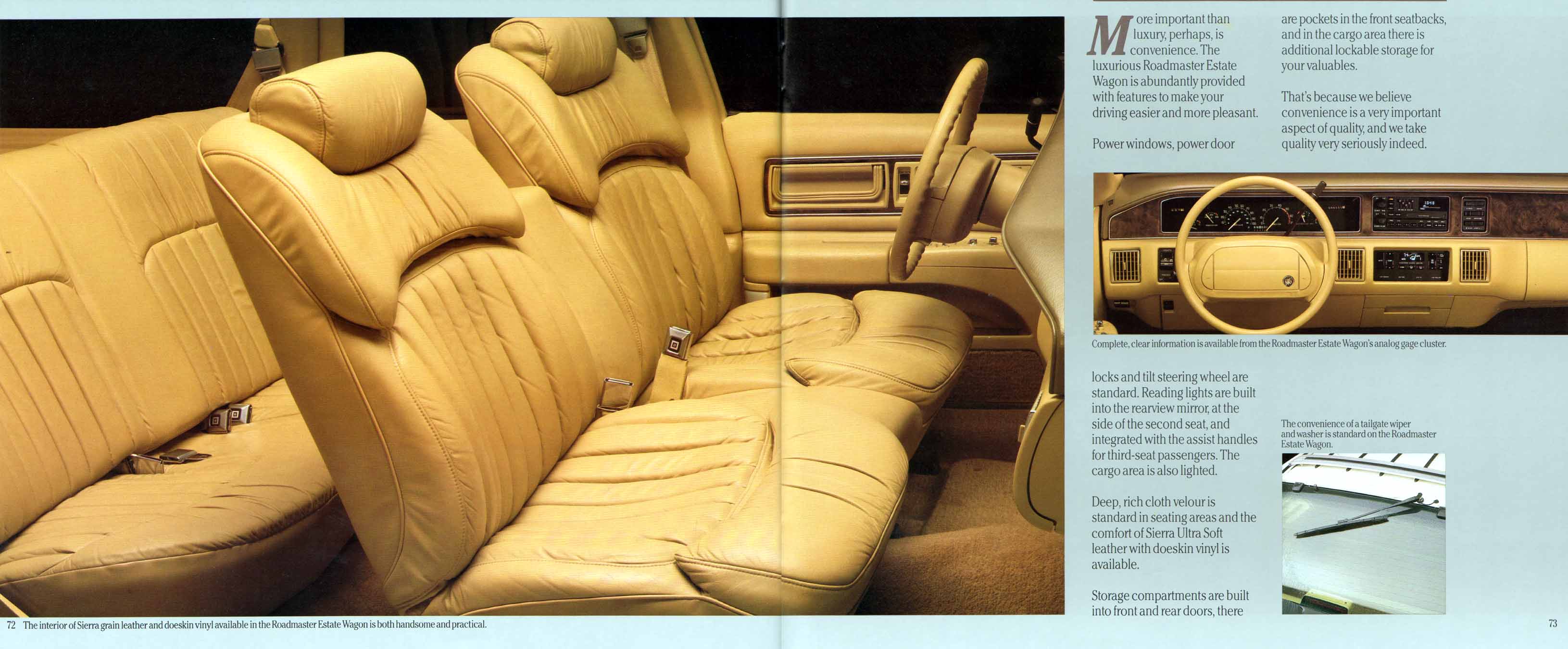 1991 Buick Full Line Prestige-74-75