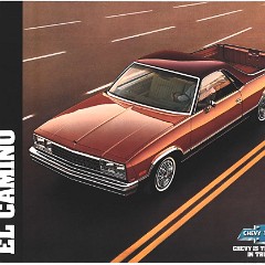 1982 Chevrolet El Camino Brochure 01