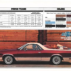 1982 Chevrolet El Camino Brochure 08