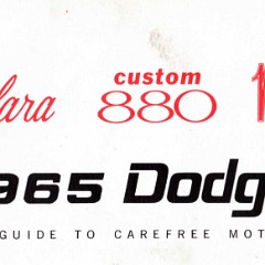 1965-Dodge-Owners-Manual