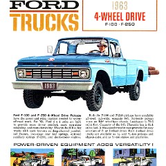 1963 Ford 4WD Trucks
