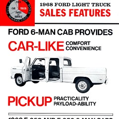 1968 Ford Crew Cab Sales Features