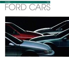 1993 Ford Cars Full Line