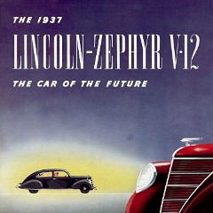 1937 Lincoln Zephyr V-12 Folder