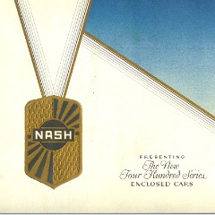 1929 Nash Brochure