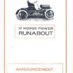 1907 Oldsmobile Foldout