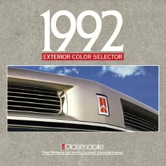 1992-Oldsmobile-Exterior-Colors-Chart