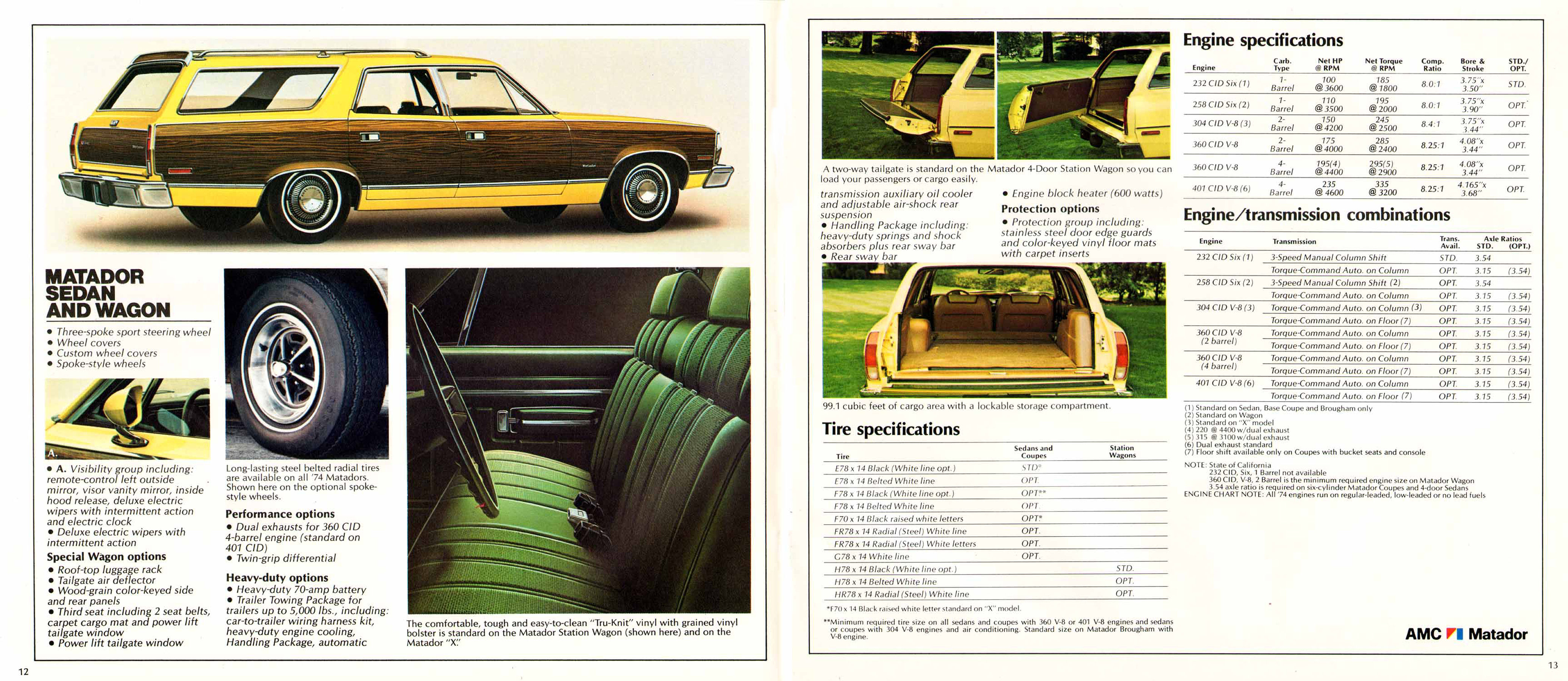 1974 AMC Full Line Prestige-12-13