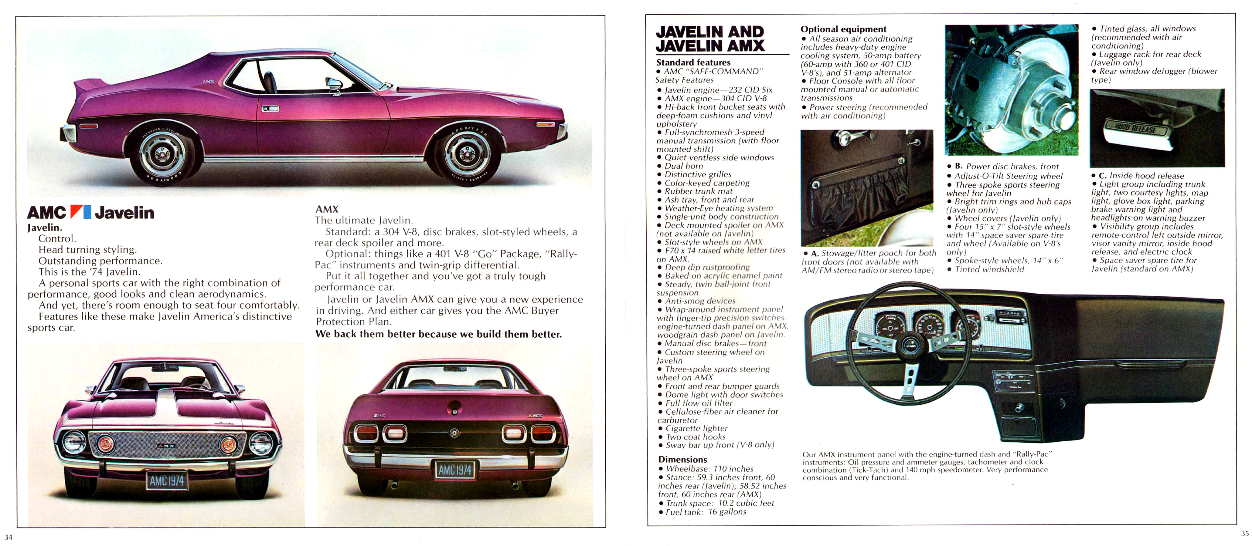 1974 AMC Full Line Prestige-34-35