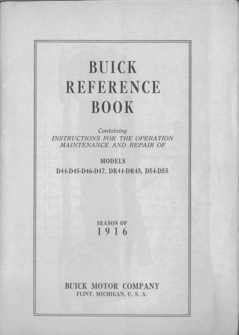 1916 Buick Reference Book-01