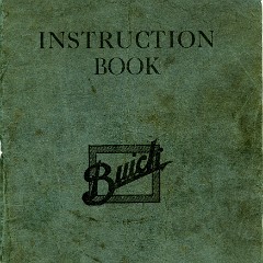 1918 Buick Instruction Book-4 Cyl-00