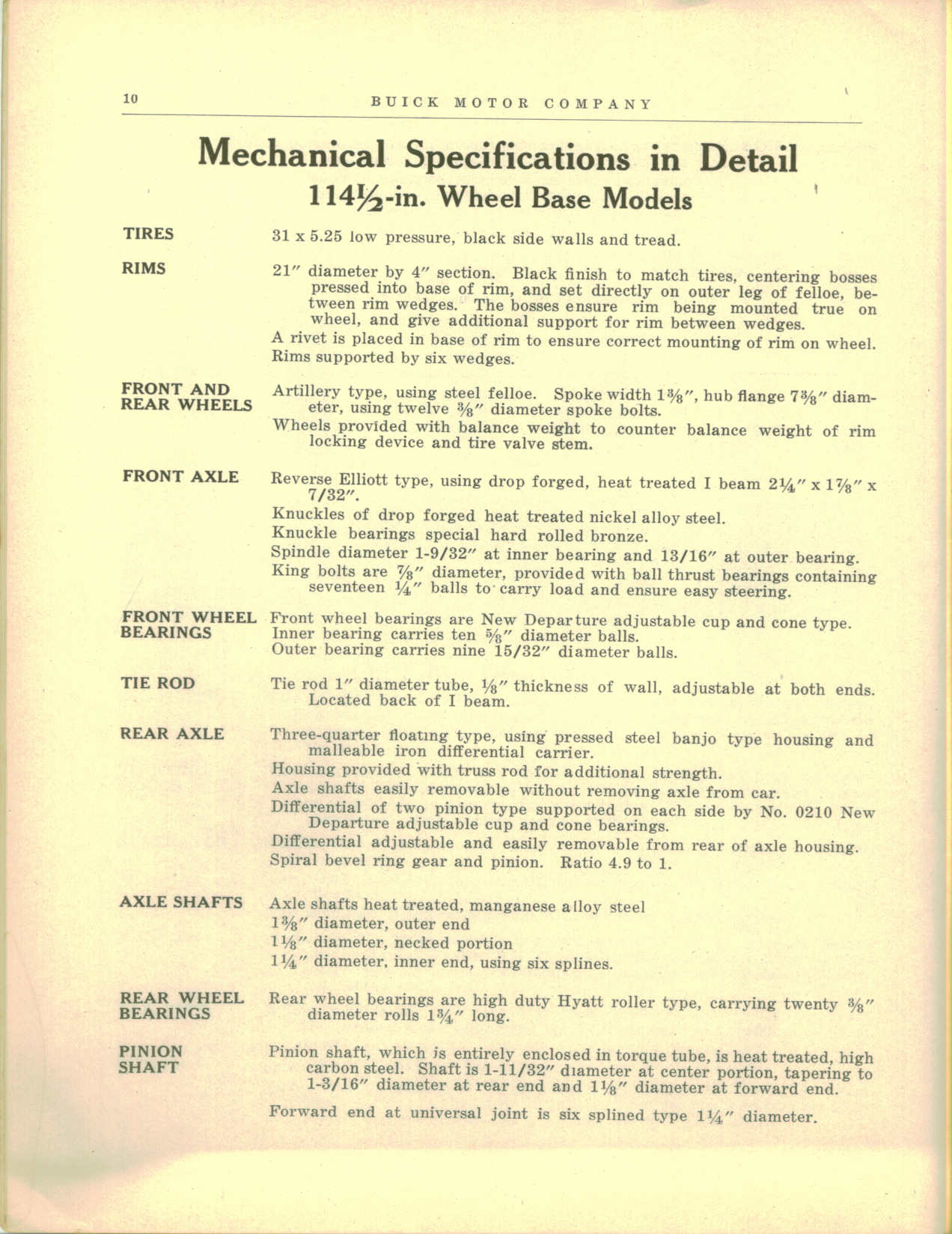 1927 Buick Special Features and Specs-10