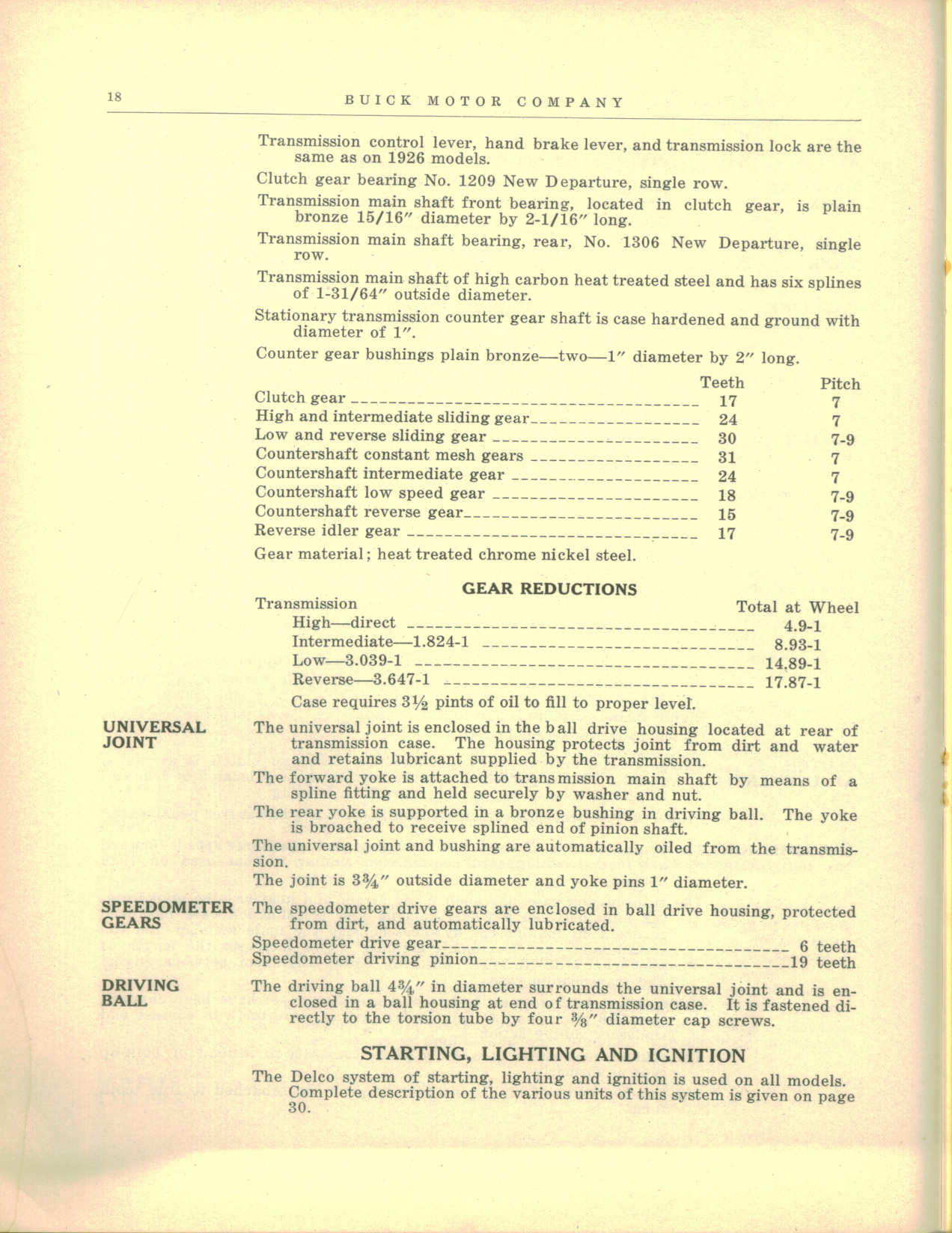 1927 Buick Special Features and Specs-18
