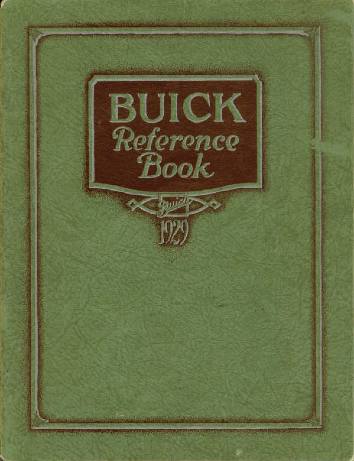 1929 Buick Reference Book-01