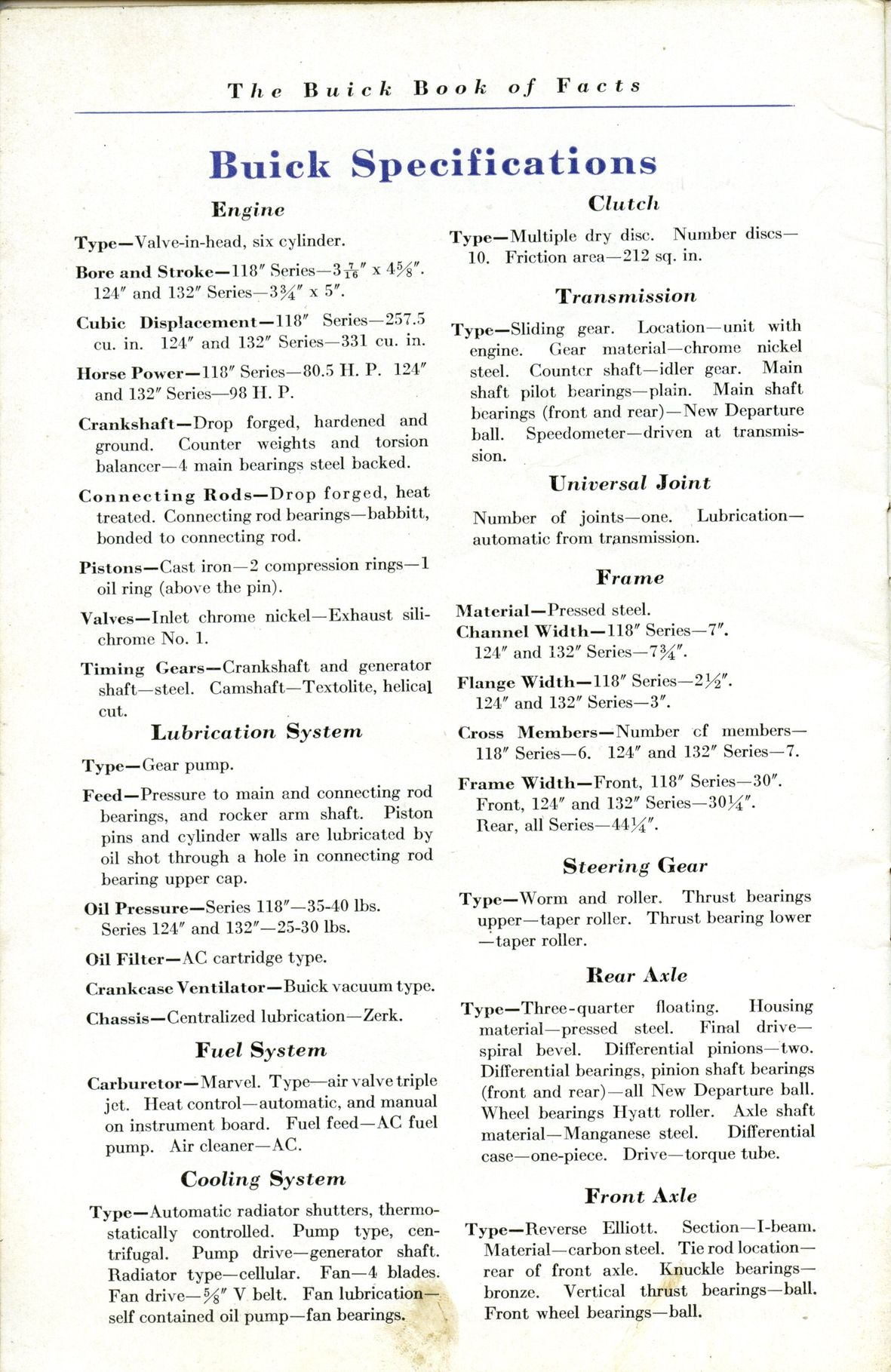 1930 Buick Book of Facts-30