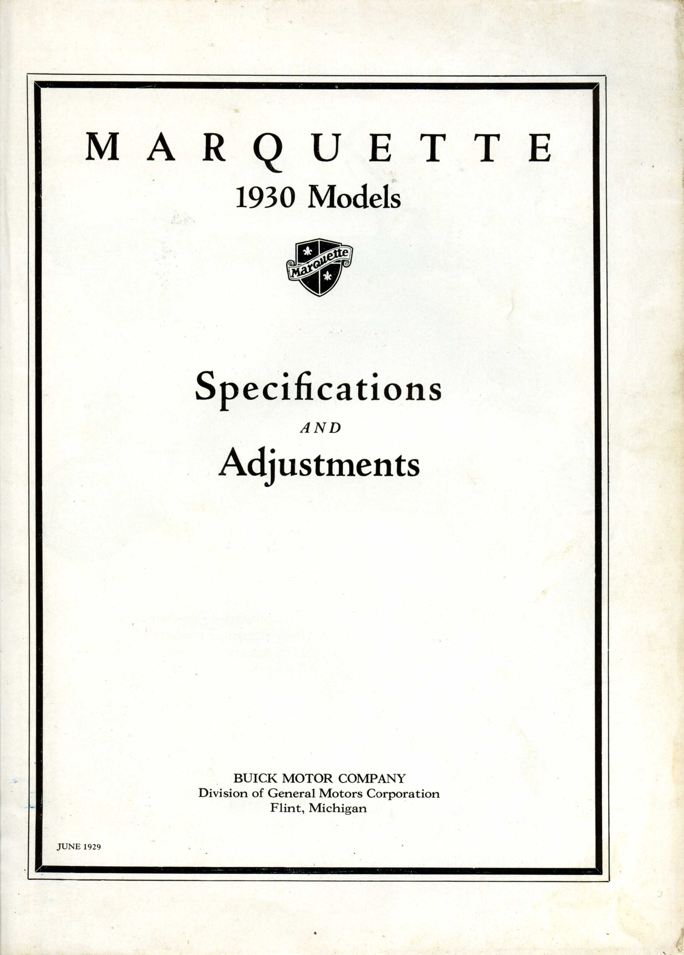 1930 Marquette Specs-01