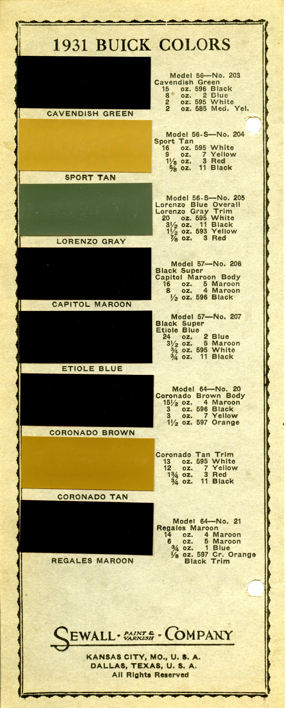 1931 Buick Color Chips-04