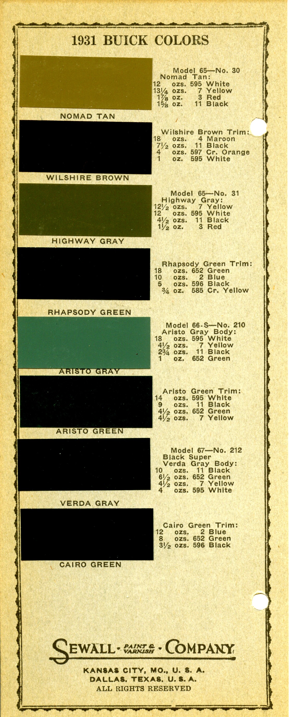 1931 Buick Color Chips-06