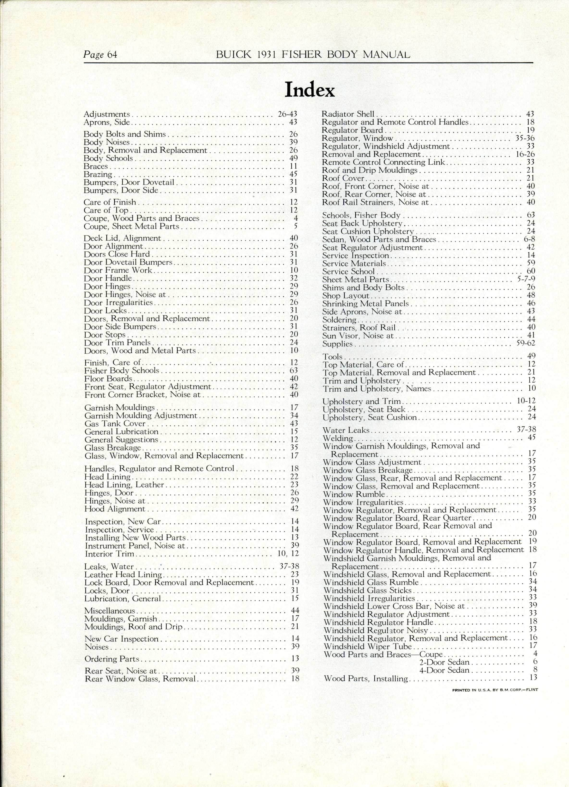 1931 Buick Fisher Body Manual-64