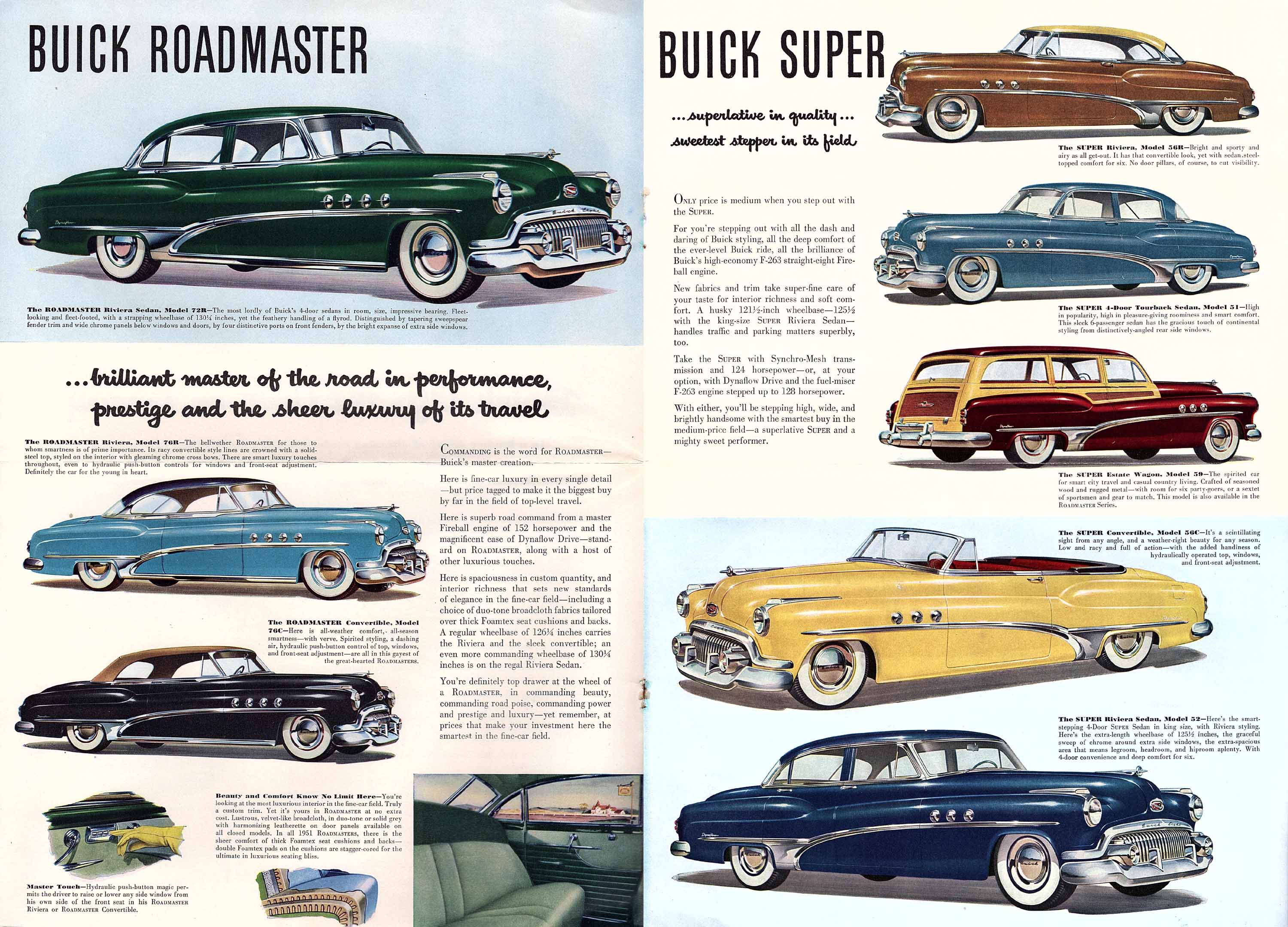 1951 Buick Full Line 1-51-03-04