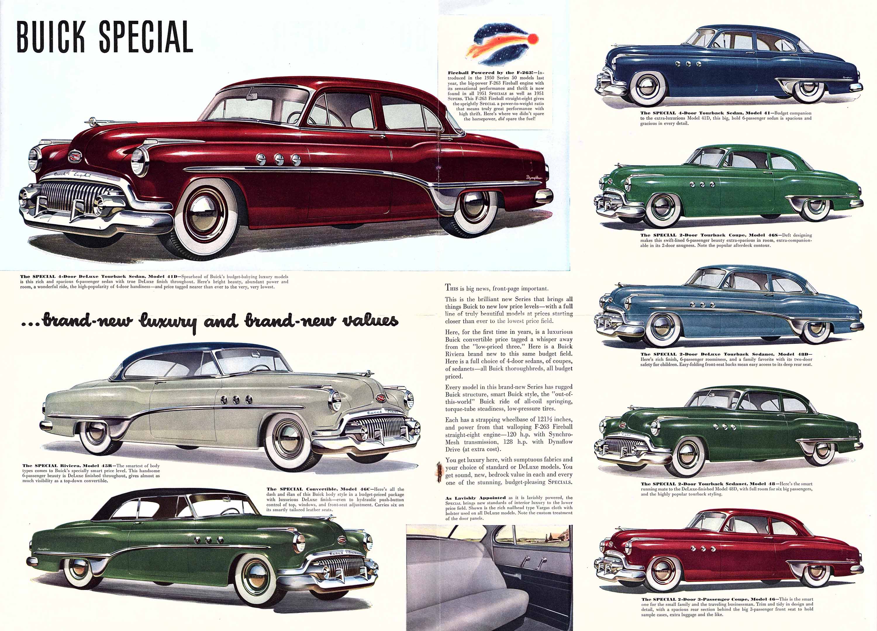 1951 Buick Full Line 1-51-05-06