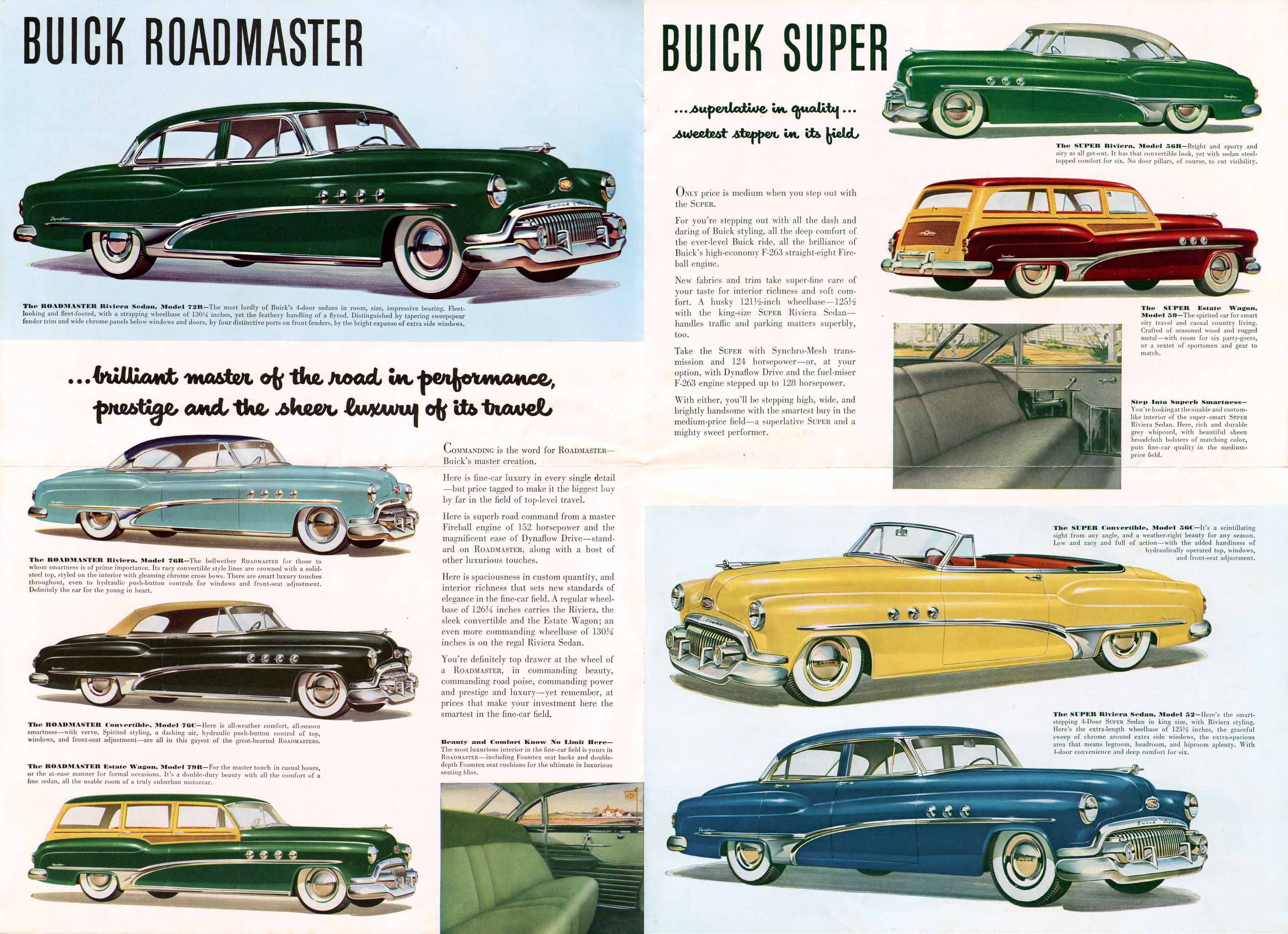 1951 Buick Full Line 2-51-04-05-06-07