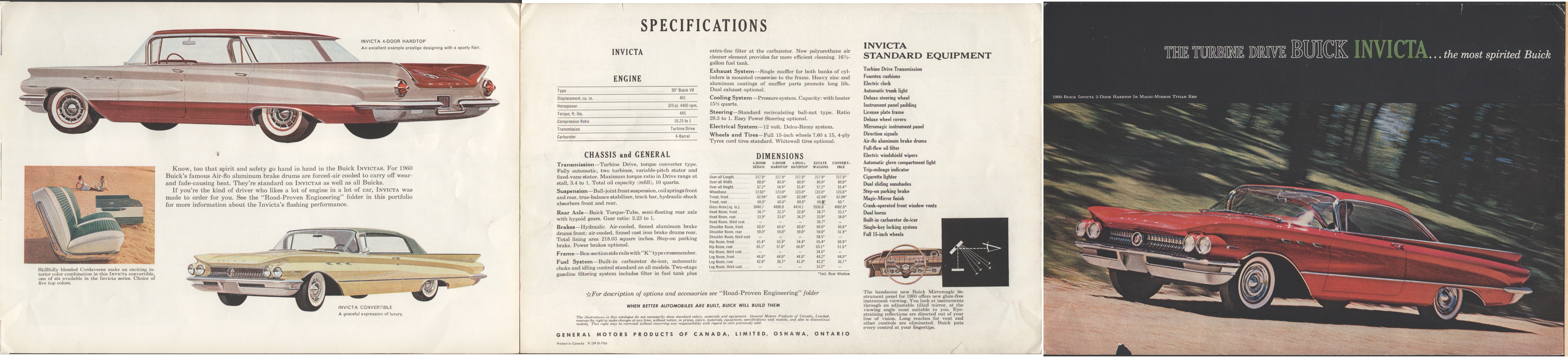 1960 Buick Invicta Foldout (Cdn) 05-06-01
