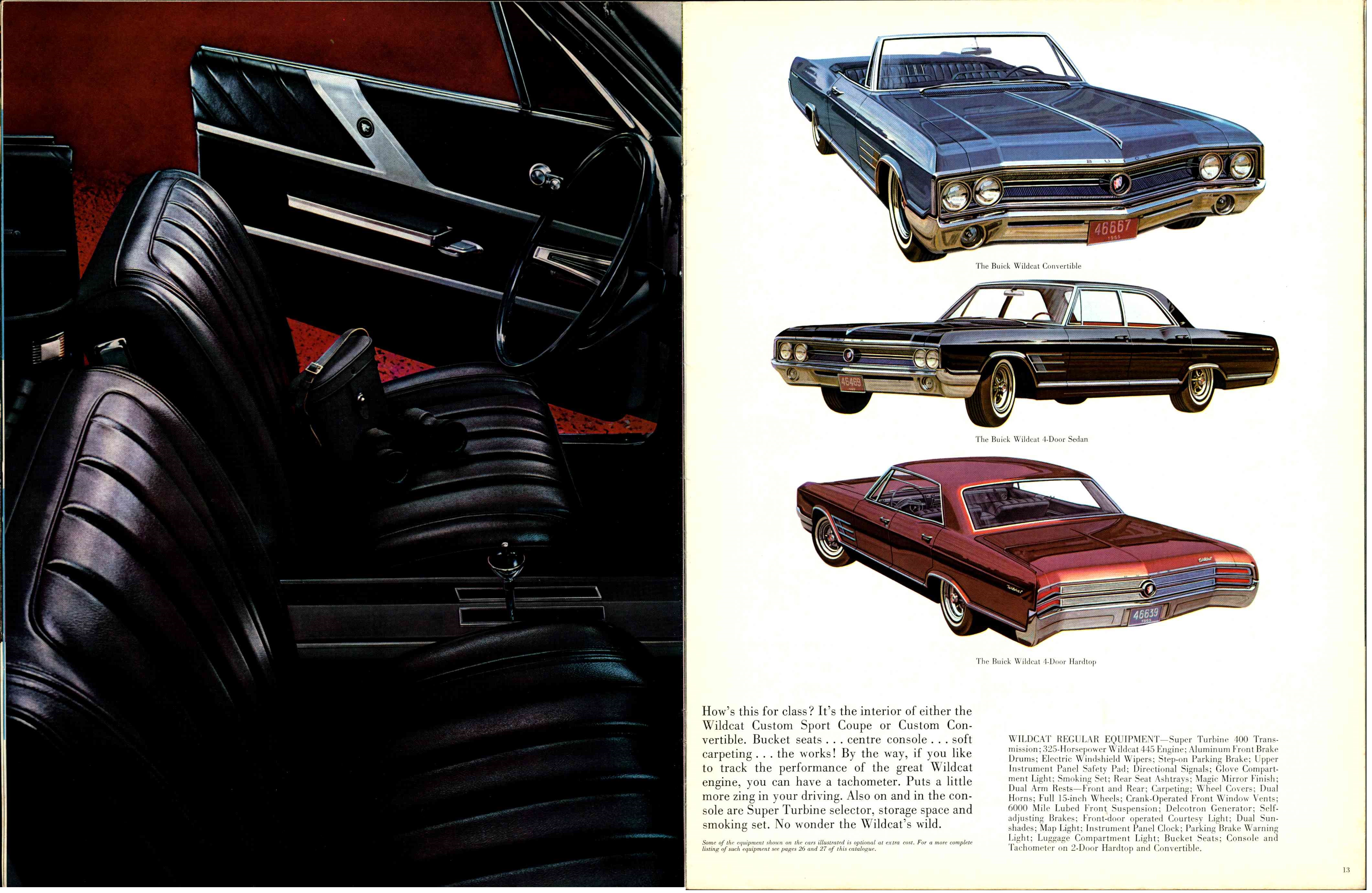 1965 Buick Full Line Brochure Canada 12-13