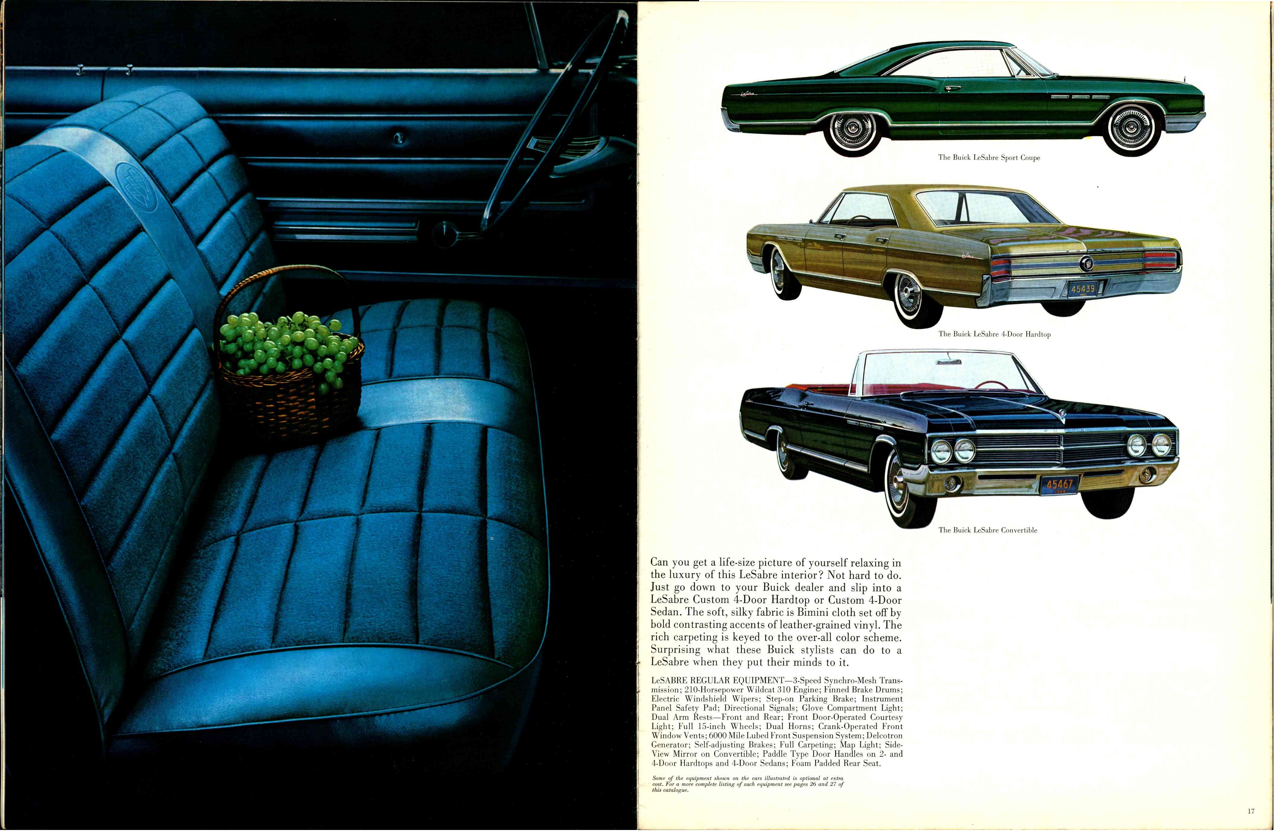 1965 Buick Full Line Brochure Canada 16-17