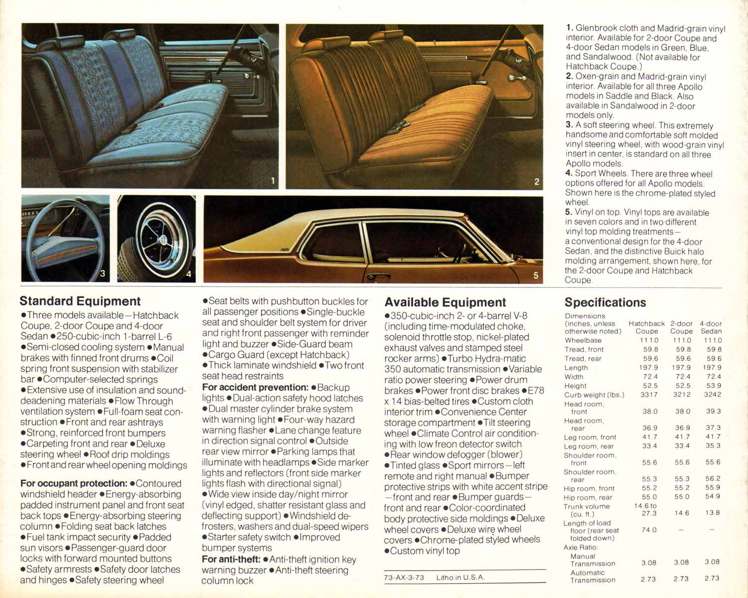 1973 Buick Apollo-08