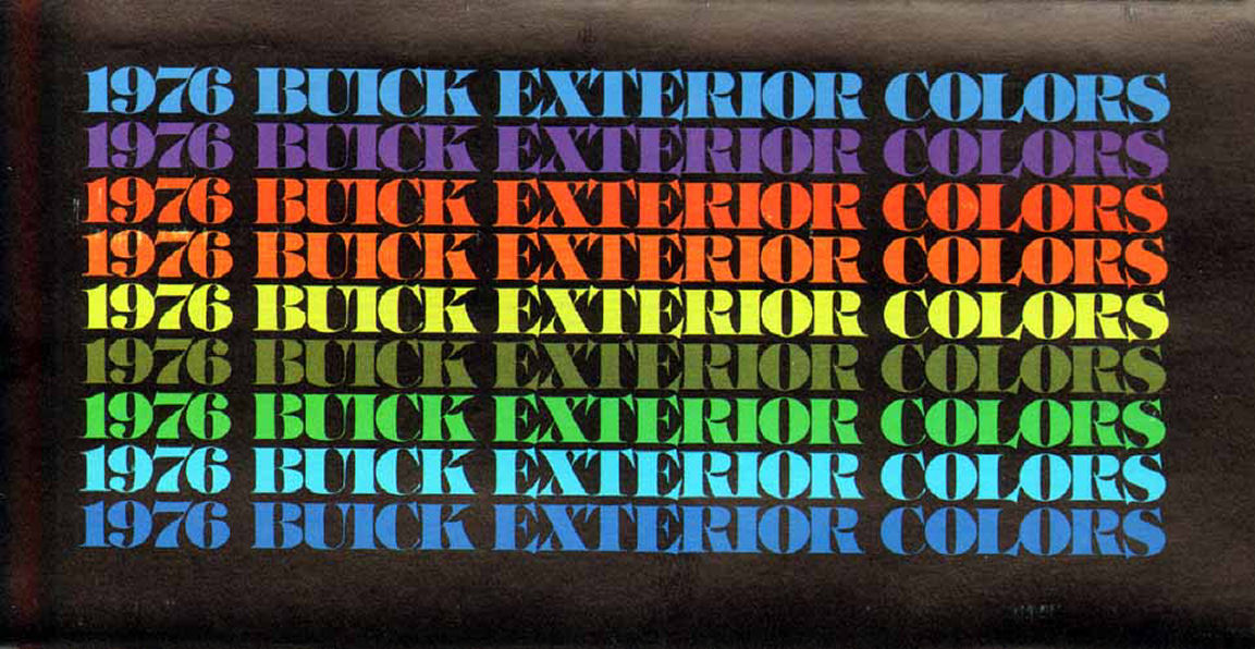 1976 Buick Exterior Colors Chart-01