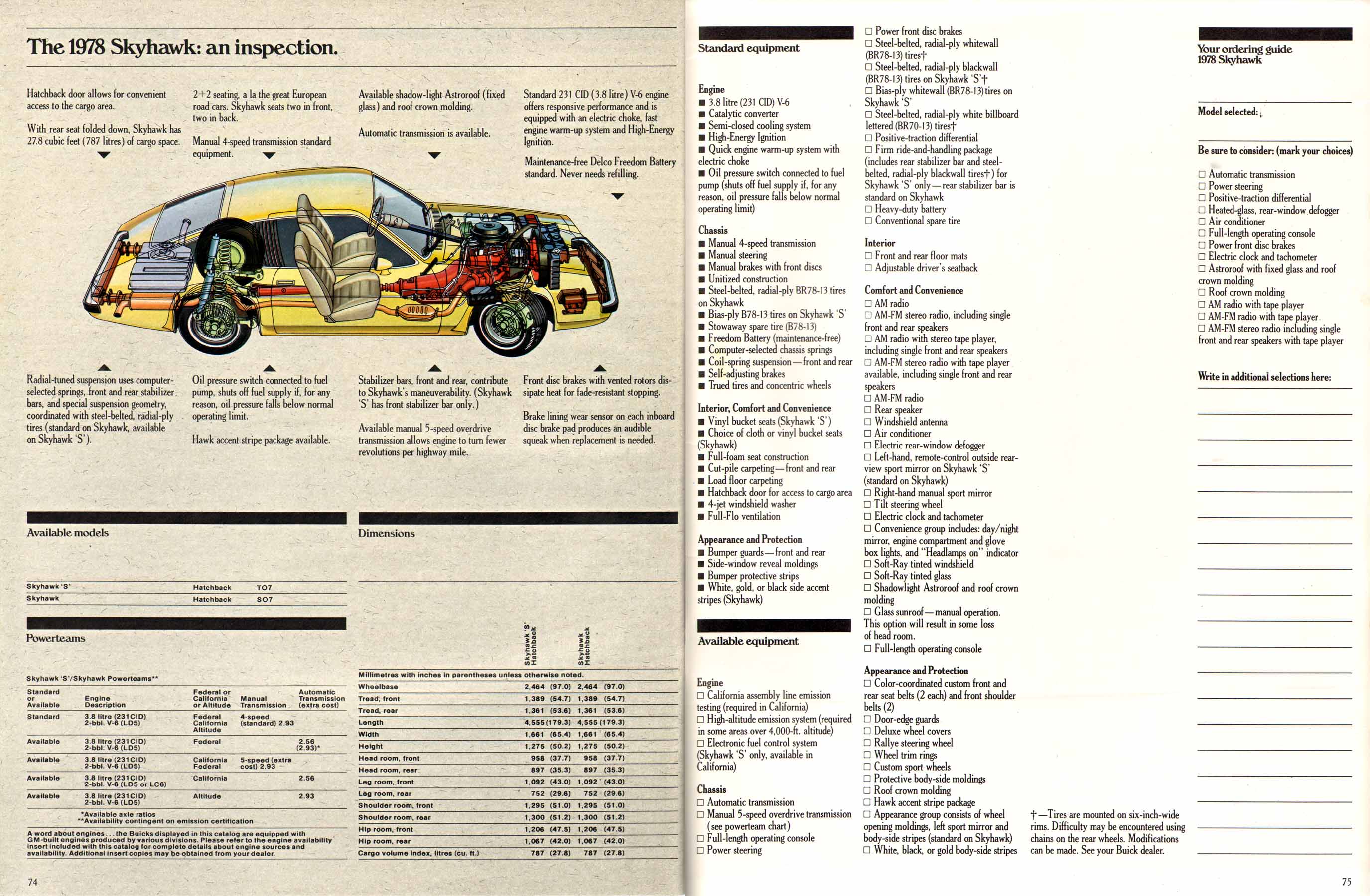 1978 Buick Full Line Prestige-74-75