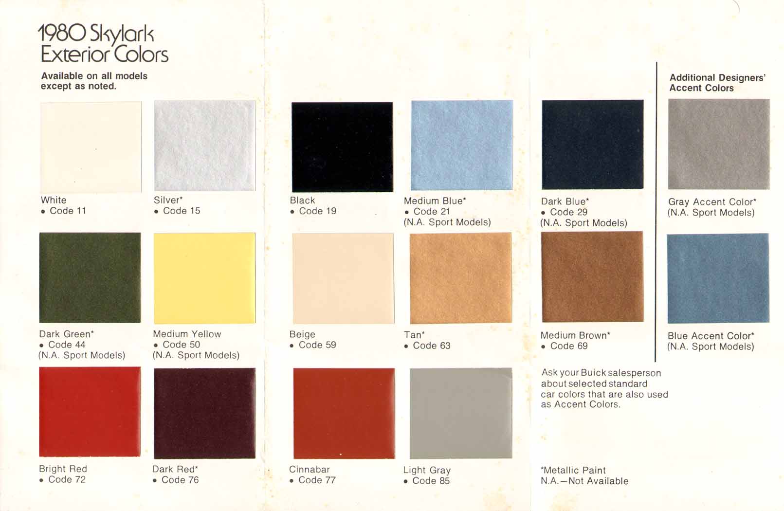 1980 Buick Skylark Colors-02-03-04